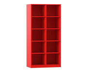 Flexeo® Regal 2 Reihen 10 Fächer hoch Breite 94 4 cm 1