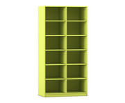 Flexeo® Regal 2 Reihen 12 Fächer Breite 94 4 cm 1