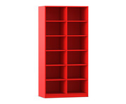Flexeo® Regal 2 Reihen 12 Fächer Breite 94 4 cm 1
