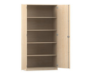 Flexeo® Schrank 5 Fächer 2 Türen Breite 94 4 cm 1