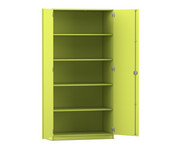 Flexeo® Schrank 5 Fächer 2 Türen Breite 94 4 cm 1