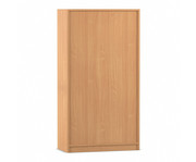 Flexeo® Kombi Schrank unten Drehtüren oben 2 Fächer = 4 Ordnerhöhen 3