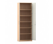 Flexeo® Drehtüren Schrank 6 Fächer = 6 Ordnerhöhen 1