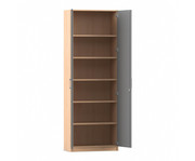 Flexeo® Drehtüren Schrank 6 Fächer = 6 Ordnerhöhen 1