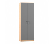 Flexeo® Drehtüren Schrank 6 Fächer = 6 Ordnerhöhen 2