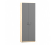 Flexeo® Drehtüren Schrank 6 Fächer = 6 Ordnerhöhen 2