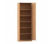 Flexeo® Drehtüren Schrank 6 Fächer = 6 Ordnerhöhen 1