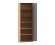 Flexeo® Drehtüren Schrank 6 Fächer = 6 Ordnerhöhen 1