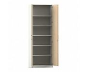 Flexeo® Drehtüren Schrank 6 Fächer = 6 Ordnerhöhen 1