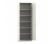 Flexeo® Drehtüren Schrank 6 Fächer = 6 Ordnerhöhen 1