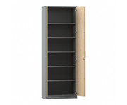 Flexeo® Drehtüren Schrank 6 Fächer = 6 Ordnerhöhen 1