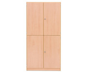 Flexeo® Schrank 6 Fächer 4 Halbtüren Breite 94 4 cm 2