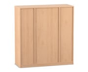 Flexeo® Regal PRO 3 Reihen 12 Boxen Gr M 4 breite Fächer mittig 2