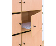 Flexeo® Schließfachschrank 10 Fächer mit Briefschlitzen Breite 94 4 cm 2