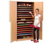 Flexeo® Bastelschrank Jana 16 Fächer 2