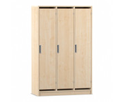 Flexeo® Garderobenschrank Armadio 3 Türen mit Fachböden Höhe 154 8 cm 2