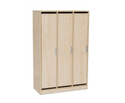 Flexeo® Garderobenschrank Armadio 3 Türen mit Fachböden Höhe 154 8 cm 4