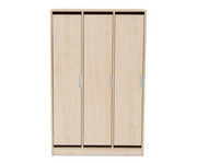 Flexeo® Garderobenschrank Armadio 3 Türen mit Fachböden Höhe 154 8 cm 5