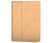 Flexeo® Schiebetürenschrank 4 Fächer Breite 94 4 cm 2