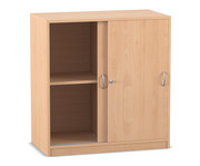 Flexeo® Schiebetürenschrank 4 Fächer Mittelwand Breite 94 4 cm 1