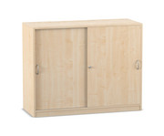 Flexeo® Schiebetürenschrank 4 Fächer Mittelwand Breite 126 4 cm 2