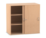 Flexeo® Aufsatzschrank 3 Fächer Schiebetüren Breite 94 4 cm 1