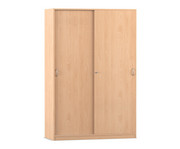 Flexeo® Schiebetürenschrank 10 Fächer 2 Türen Breite 126 4 cm 2