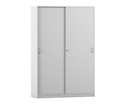 Flexeo® Schiebetürenschrank 10 Fächer 2 Türen Breite 126 4 cm 2