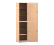 Flexeo® Schiebetürenschrank 6 Fächer 4 Türen Breite 94 4 cm 1