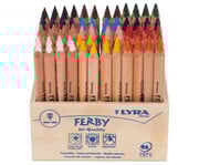 LYRA FERBY® Natur Dreikant Buntstifte 96 Stück 1