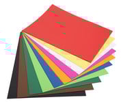 Tonkarton 220 g/m² 50 x 70 cm 100 Bogen 10 Farben 2