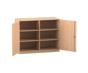 Flexeo® Unterschrank 6 Fächer Breite 126 4 cm 1