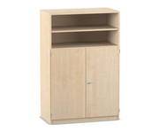 Flexeo® Schrank 5 Fächer 2 Halbtüren Breite 94 4 cm 2