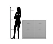 Flexeo® Schrank 6 Hängeregister Breite 126 4 cm 3