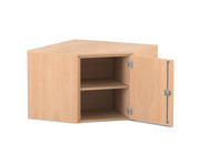 Flexeo® Eckschrank 2 Fächer 1 Tür 1