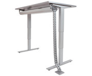 Flexeo® Schreibtisch höhenverstellbar B x T: 120 x 80 cm 3