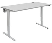 Flexeo® Schreibtisch höhenverstellbar B x T: 180 x 80 cm 4