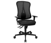 Topstar Bürostuhl Point mit Netz Rückenlehne und Armlehnen 1