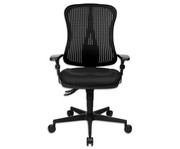 Topstar Bürostuhl Point mit Netz Rückenlehne und Armlehnen 2