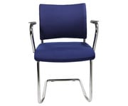 Topstar Besucherstuhl Schwinger mit Armlehnen 2er Set 6