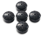 5er Set Rec´n´Play Sprach Knopf schwarz 1