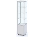 Quadrat Vitrine mit Unterschrank 3