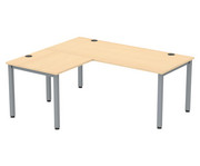 Flexeo® Schreibtisch (Breite 180 cm) mit Anbau 2