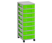 Flexeo® Rollcontainer 8 kleine Boxen 5