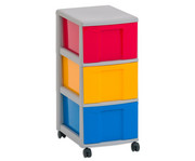 Flexeo® Rollcontainer 3 große Boxen 5