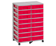 Flexeo® Container System 2 Reihen 16 kleine Boxen 3