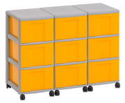 Flexeo® Container System 3 Reihen 9 große Boxen 2