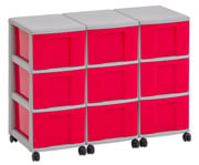 Flexeo® Container System 3 Reihen 9 große Boxen 4