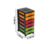 Betzold Rollcontainer 6 kleine Boxen aus biobasiertem treeNside Material 3
