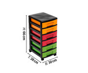 Betzold Rollcontainer 6 kleine Boxen aus biobasiertem treeNside Material 5